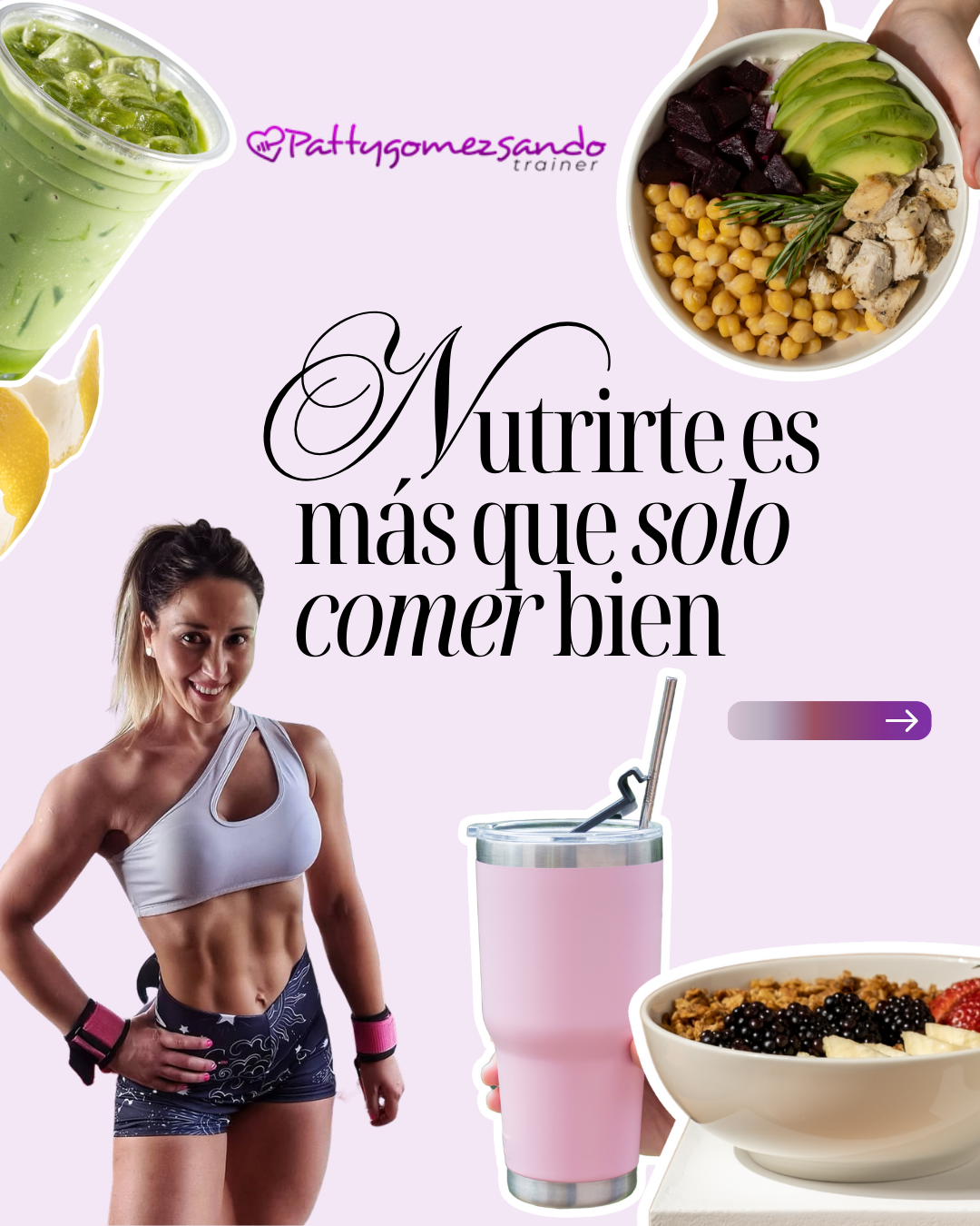 Carrusel para Instagram Rosa Claro Nutrición y Bienestar Aesthetic Moderno (2)
